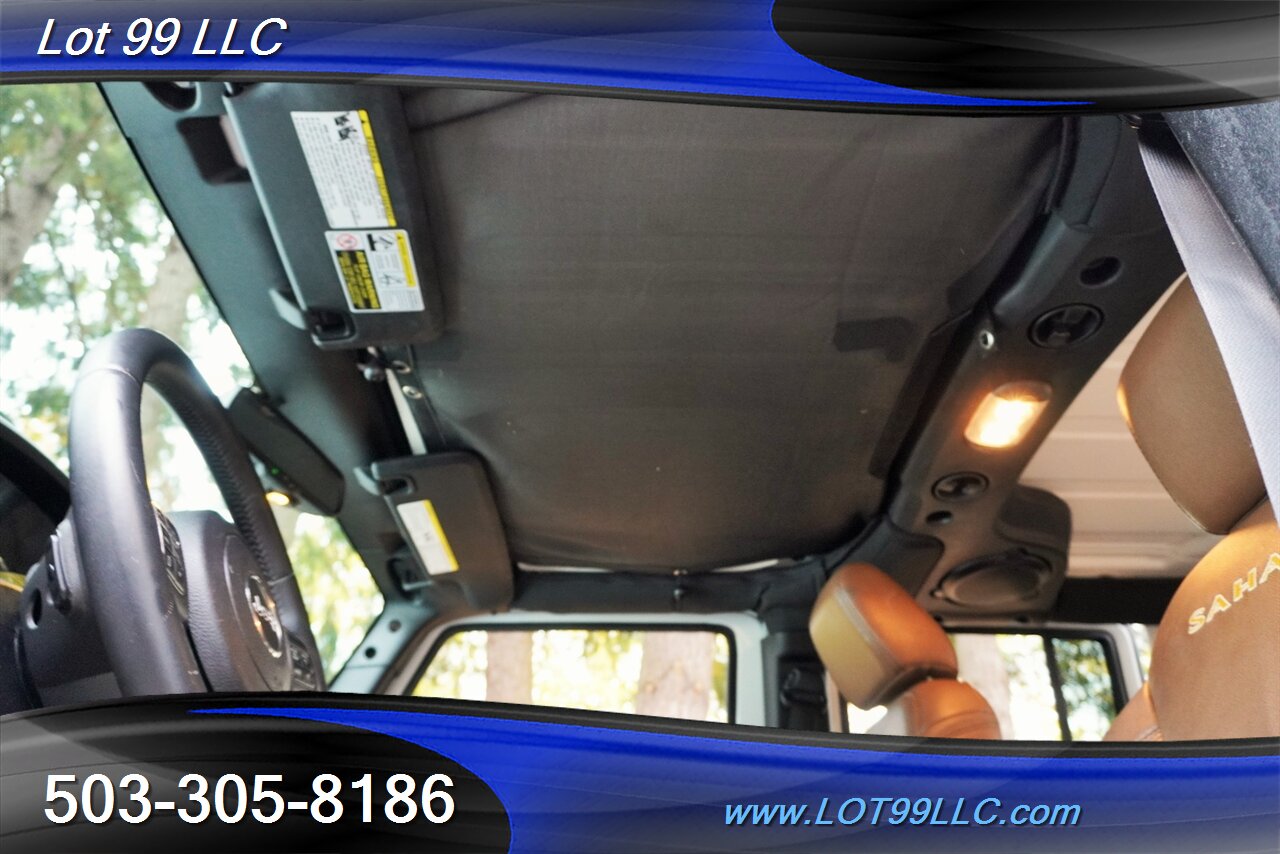 2014 Jeep Wrangler Unlimited Sahara 4x4 V6 3.6L 6 Speed Manual Leather HARD TOP   - Photo 22 - Milwaukie, OR 97267