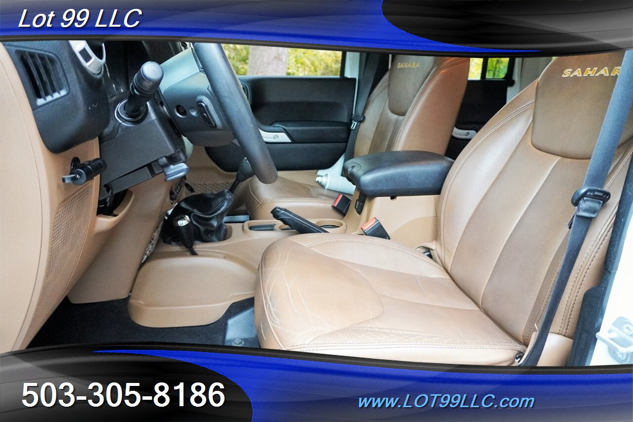 2014 Jeep Wrangler Unlimited Sahara 4x4 V6 3.6L 6 Speed Manual Leather HARD TOP   - Photo 13 - Milwaukie, OR 97267