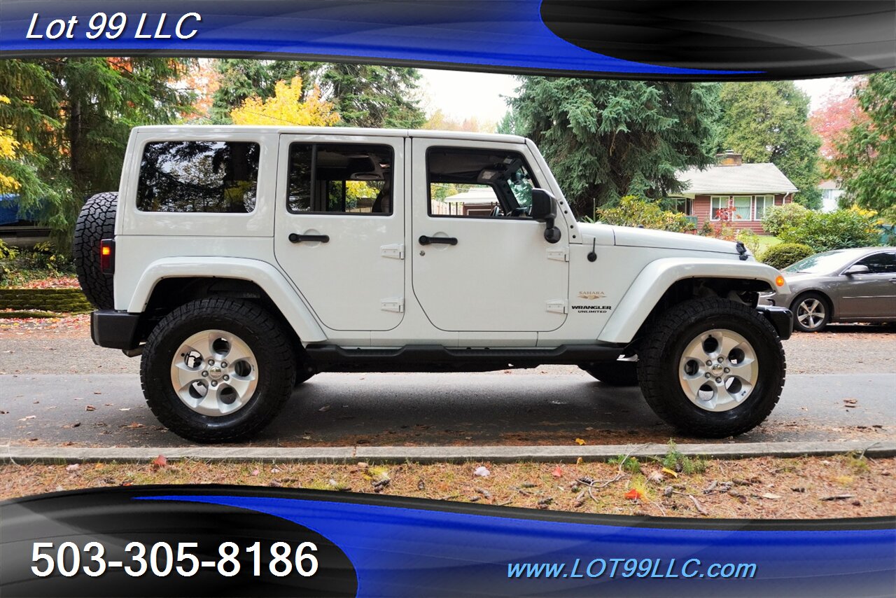 2014 Jeep Wrangler Unlimited Sahara 4x4 V6 3.6L 6 Speed Manual Leather HARD TOP   - Photo 8 - Milwaukie, OR 97267