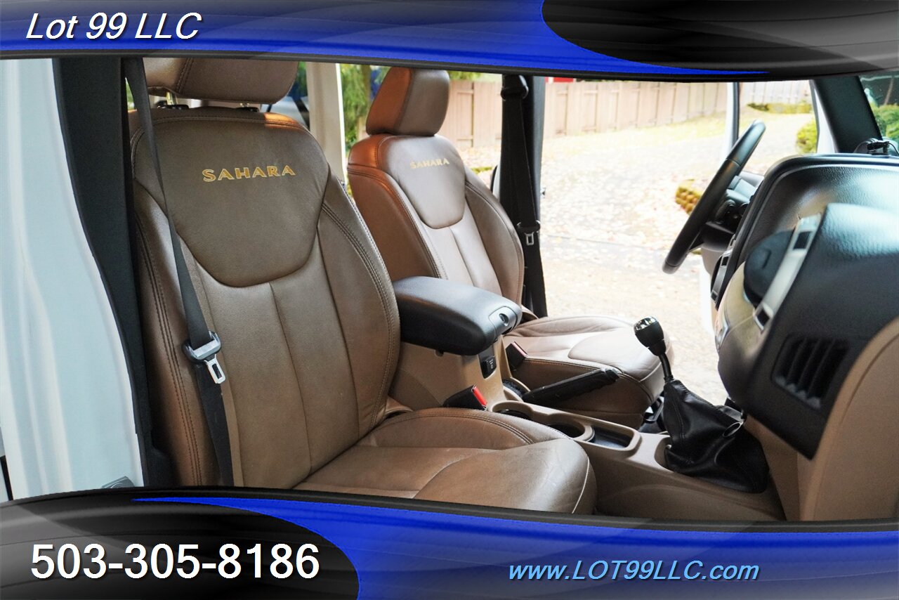 2014 Jeep Wrangler Unlimited Sahara 4x4 V6 3.6L 6 Speed Manual Leather HARD TOP   - Photo 18 - Milwaukie, OR 97267