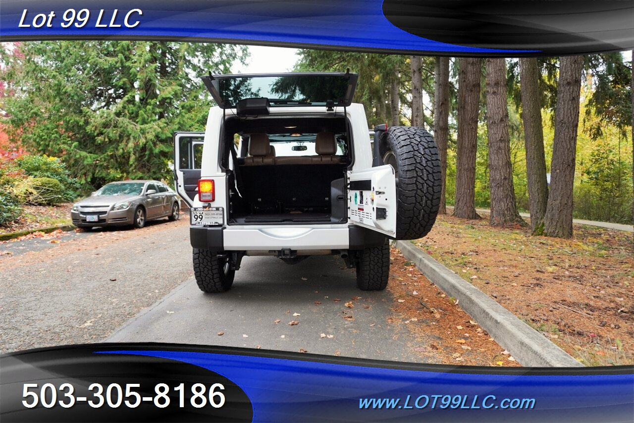 2014 Jeep Wrangler Unlimited Sahara 4x4 V6 3.6L 6 Speed Manual Leather HARD TOP   - Photo 28 - Milwaukie, OR 97267