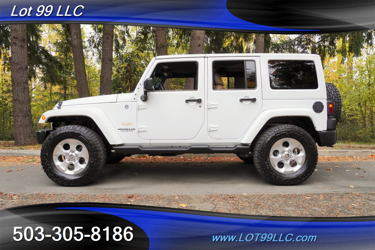 2014 Jeep Wrangler Unlimited Sahara 4x4 V6 3.6L 6 Speed Manual Leather HARD TOP   - Photo 1 - Milwaukie, OR 97267