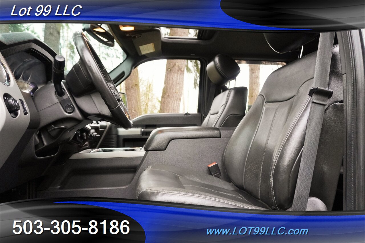 2016 Ford F-350 Lariat 4X4 6.7L Power Stroke Leather Moon Roof GPS  LIFTED Premium Wheels Newer Tires 2 OWNERS - Photo 13 - Milwaukie, OR 97267
