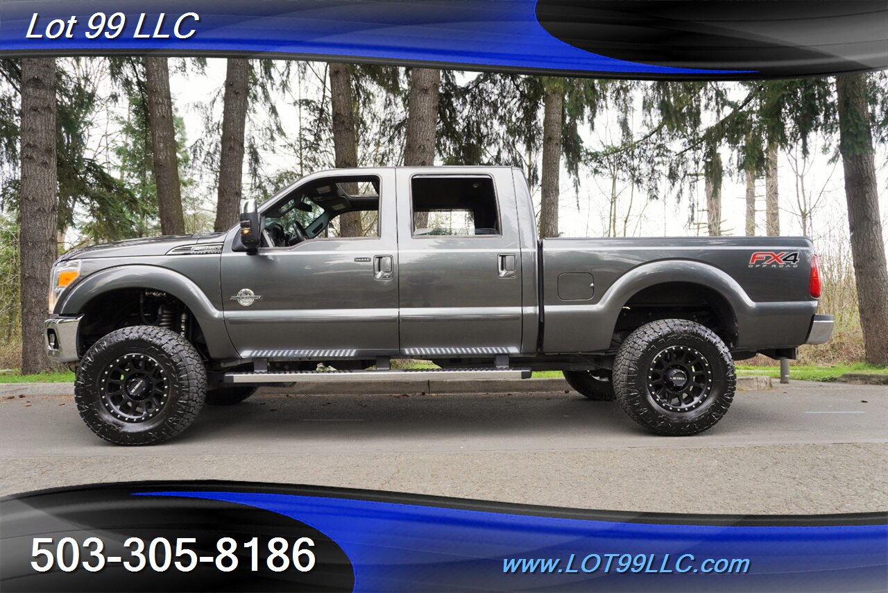 2016 Ford F-350 Lariat 4X4 6.7L Power Stroke Leather Moon Roof GPS  LIFTED Premium Wheels Newer Tires 2 OWNERS - Photo 1 - Milwaukie, OR 97267