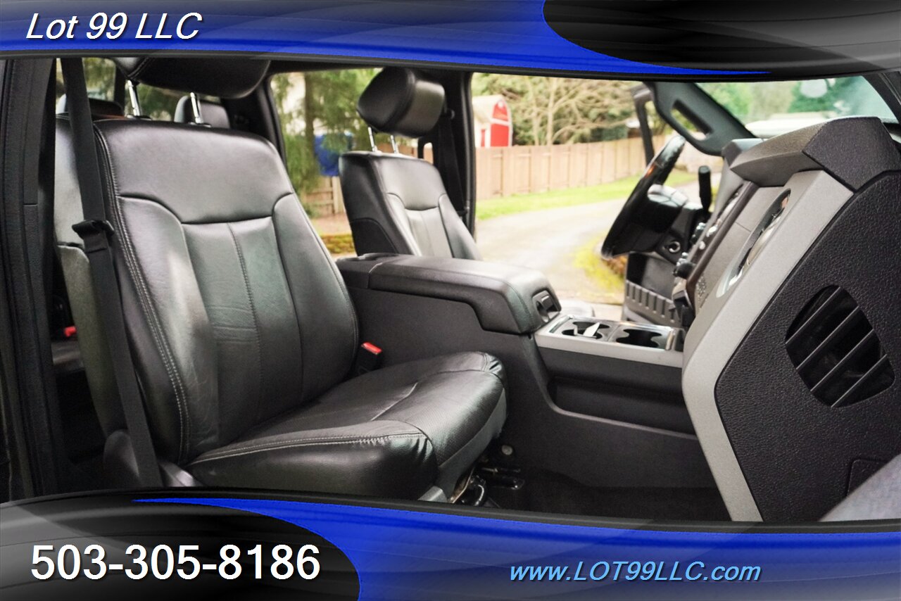 2016 Ford F-350 Lariat 4X4 6.7L Power Stroke Leather Moon Roof GPS  LIFTED Premium Wheels Newer Tires 2 OWNERS - Photo 20 - Milwaukie, OR 97267