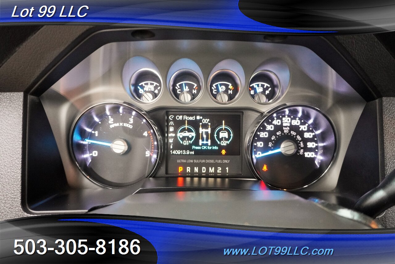 2016 Ford F-350 Lariat 4X4 6.7L Power Stroke Leather Moon Roof GPS  LIFTED Premium Wheels Newer Tires 2 OWNERS - Photo 22 - Milwaukie, OR 97267