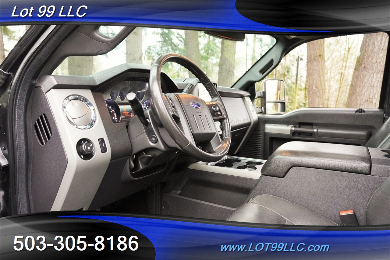 2016 Ford F-350 Lariat 4X4 6.7L Power Stroke Leather Moon Roof GPS  LIFTED Premium Wheels Newer Tires 2 OWNERS - Photo 12 - Milwaukie, OR 97267