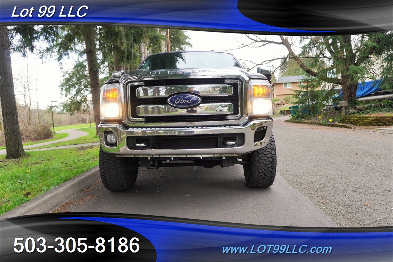 2016 Ford F-350 Lariat 4X4 6.7L Power Stroke Leather Moon Roof GPS  LIFTED Premium Wheels Newer Tires 2 OWNERS - Photo 6 - Milwaukie, OR 97267