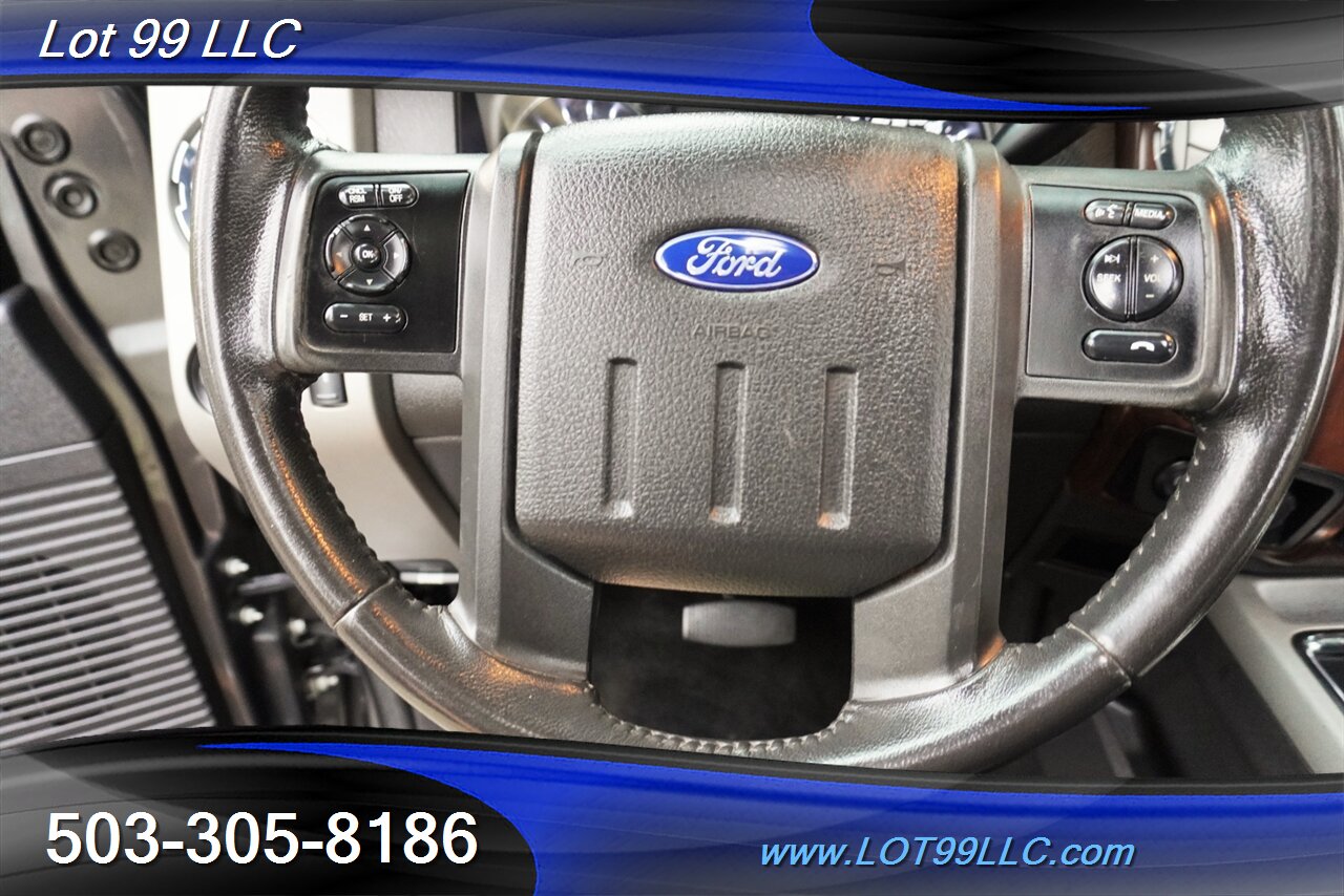 2016 Ford F-350 Lariat 4X4 6.7L Power Stroke Leather Moon Roof GPS  LIFTED Premium Wheels Newer Tires 2 OWNERS - Photo 25 - Milwaukie, OR 97267