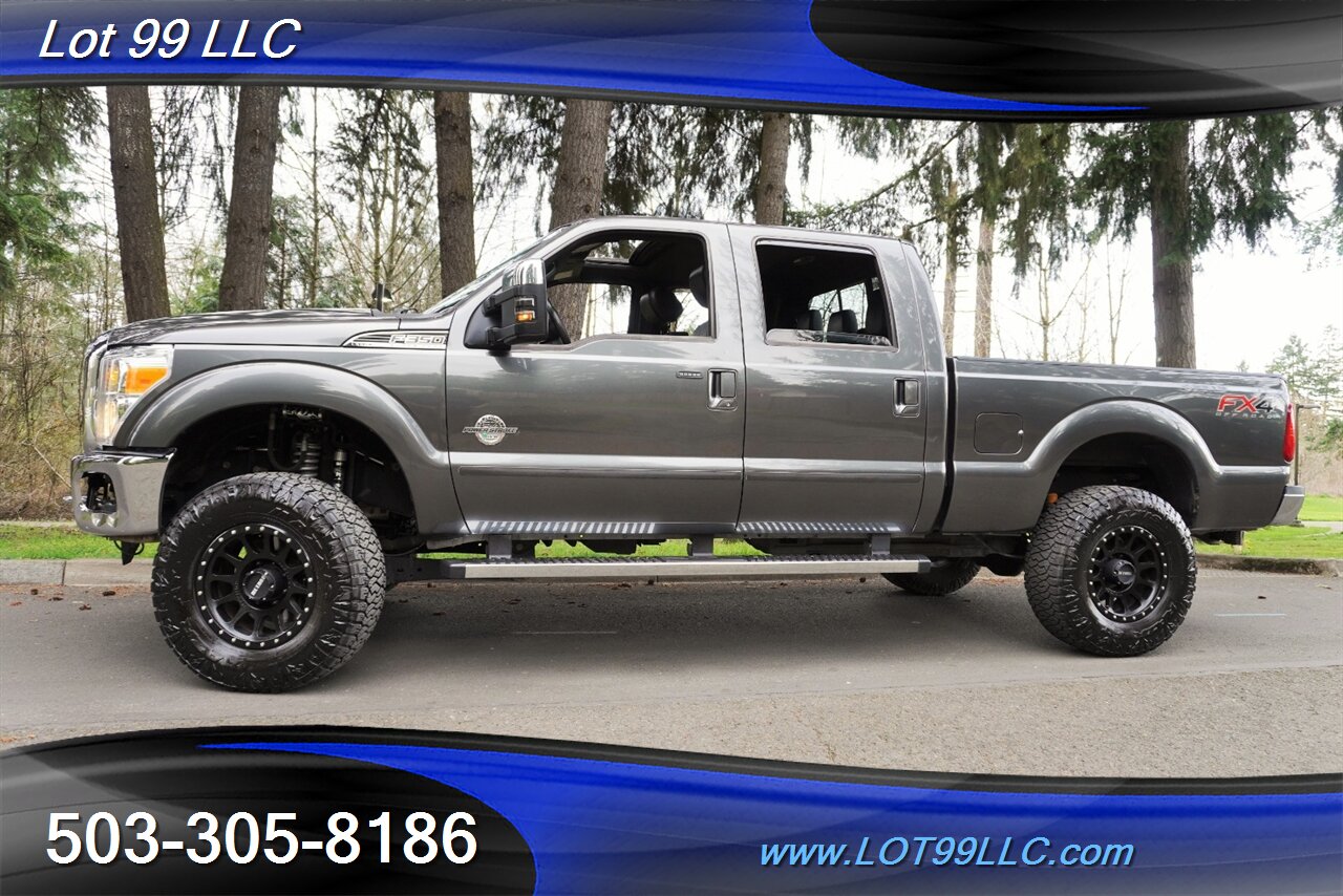 2016 Ford F-350 Lariat 4X4 6.7L Power Stroke Leather Moon Roof GPS  LIFTED Premium Wheels Newer Tires 2 OWNERS - Photo 5 - Milwaukie, OR 97267