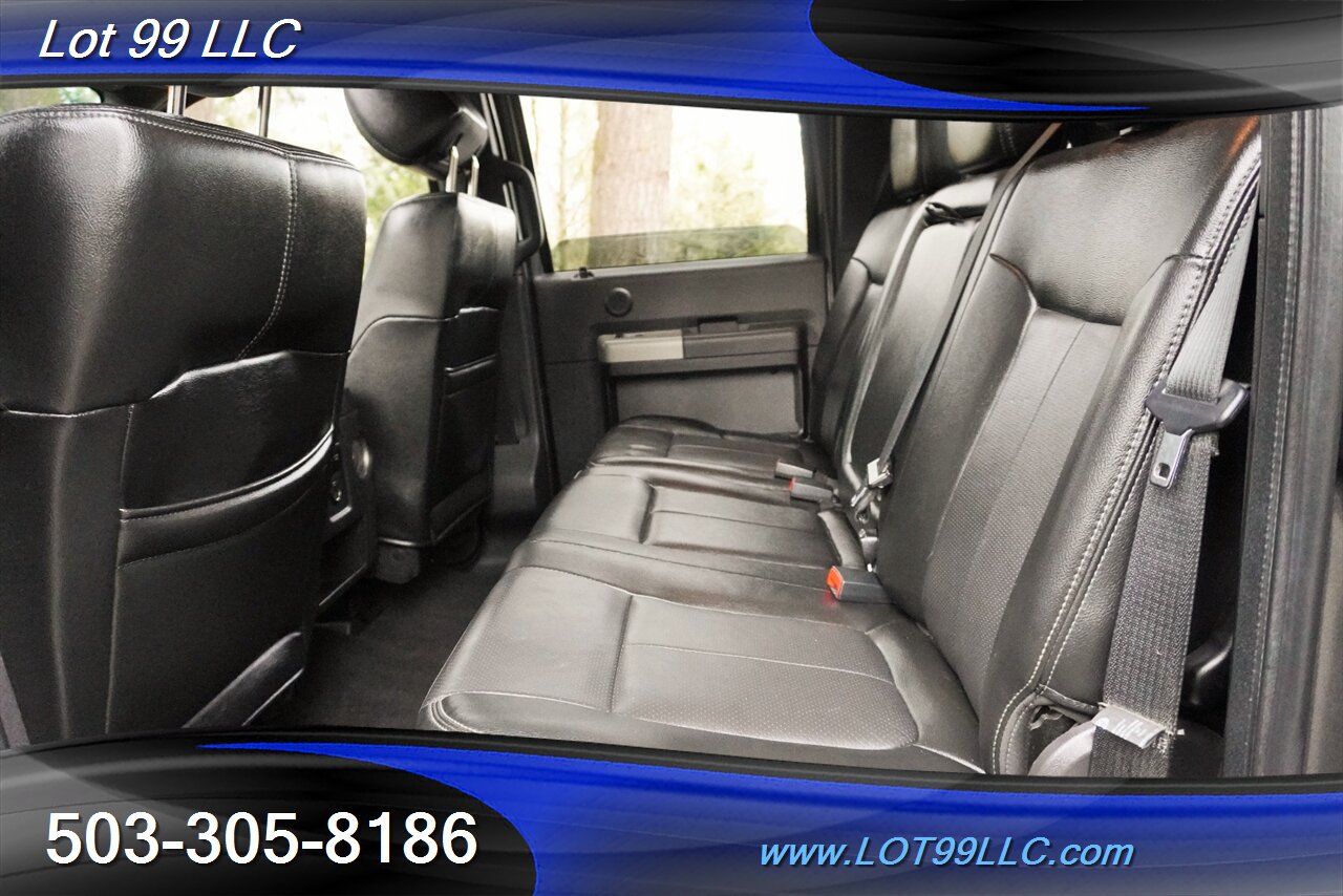2016 Ford F-350 Lariat 4X4 6.7L Power Stroke Leather Moon Roof GPS  LIFTED Premium Wheels Newer Tires 2 OWNERS - Photo 14 - Milwaukie, OR 97267