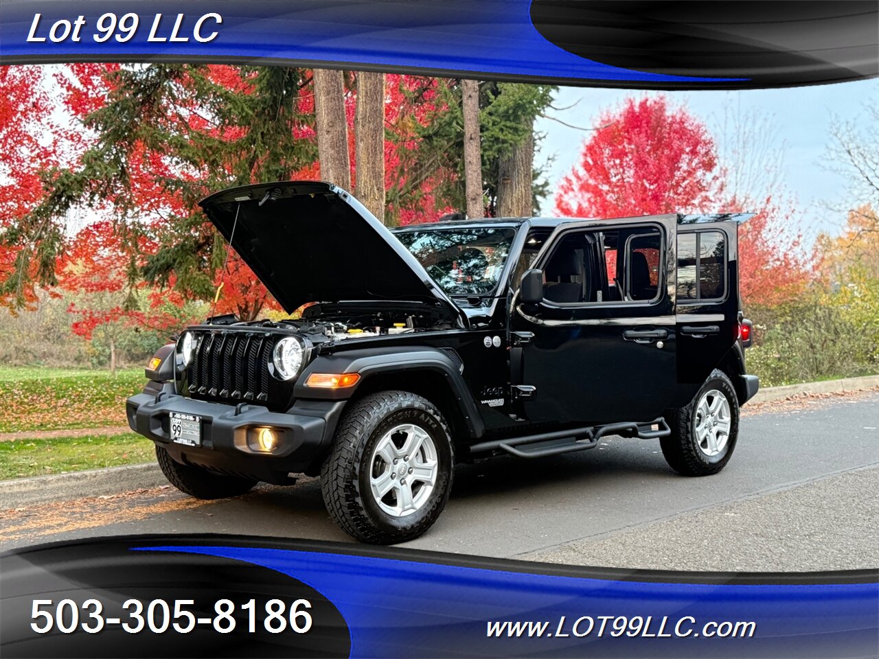 2021 Jeep Wrangler Sport S Unlimited 4x4 75k Auto Hard Top 2.0L Turbo  Heated Steering Wheel Heated Seats Camera Tow Running Boards - Photo 52 - Milwaukie, OR 97267