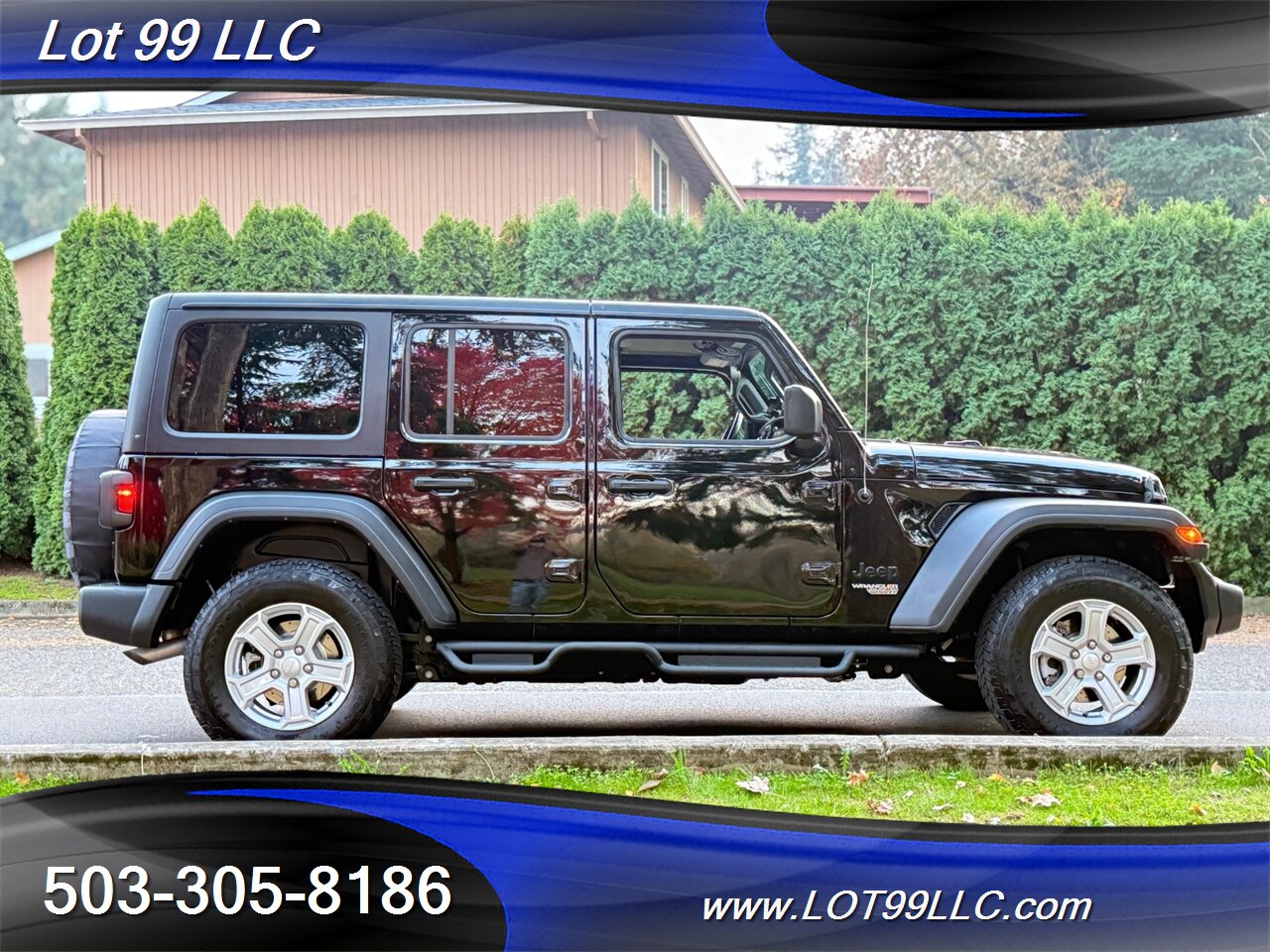 2021 Jeep Wrangler Sport S Unlimited 4x4 75k Auto Hard Top 2.0L Turbo  Heated Steering Wheel Heated Seats Camera Tow Running Boards - Photo 28 - Milwaukie, OR 97267