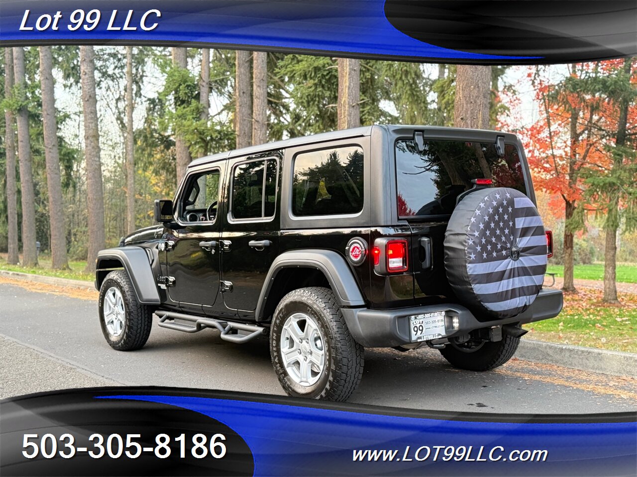 2021 Jeep Wrangler Sport S Unlimited 4x4 75k Auto Hard Top 2.0L Turbo  Heated Steering Wheel Heated Seats Camera Tow Running Boards - Photo 29 - Milwaukie, OR 97267