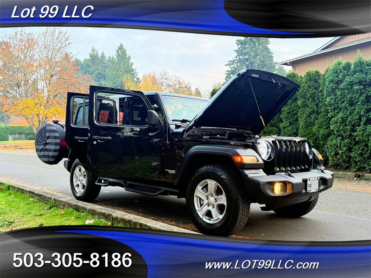 2021 Jeep Wrangler Sport S Unlimited 4x4 75k Auto Hard Top 2.0L Turbo  Heated Steering Wheel Heated Seats Camera Tow Running Boards - Photo 61 - Milwaukie, OR 97267