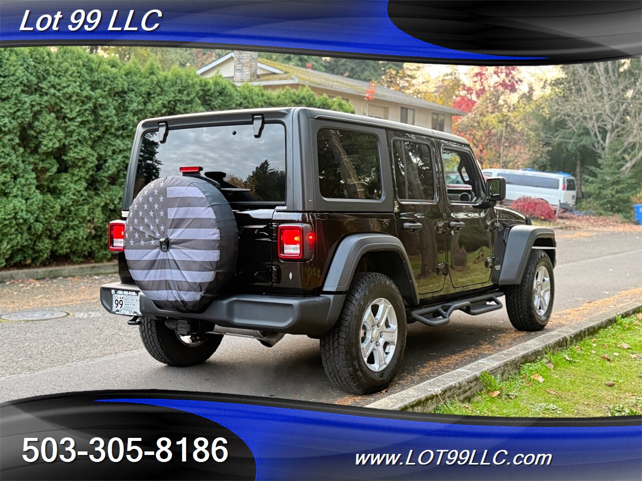 2021 Jeep Wrangler Sport S Unlimited 4x4 75k Auto Hard Top 2.0L Turbo  Heated Steering Wheel Heated Seats Camera Tow Running Boards - Photo 27 - Milwaukie, OR 97267