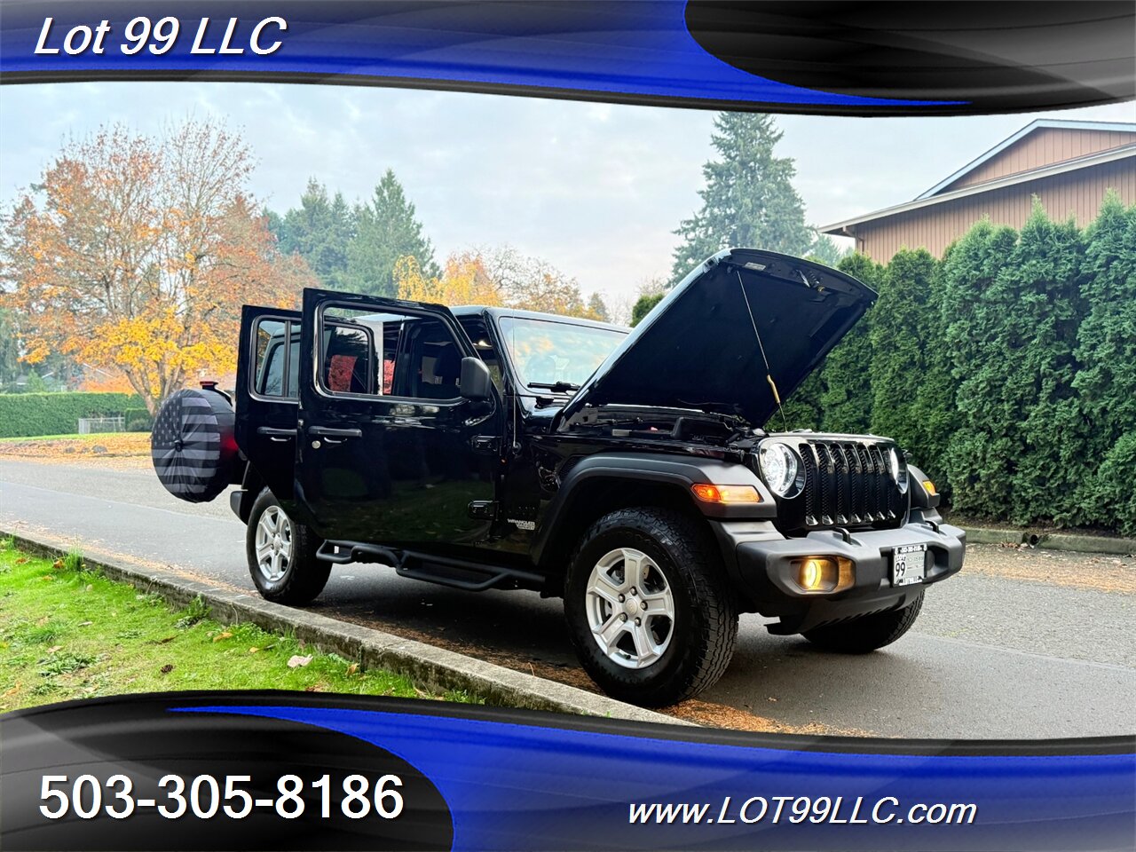 2021 Jeep Wrangler Sport S Unlimited 4x4 75k Auto Hard Top 2.0L Turbo  Heated Steering Wheel Heated Seats Camera Tow Running Boards - Photo 60 - Milwaukie, OR 97267
