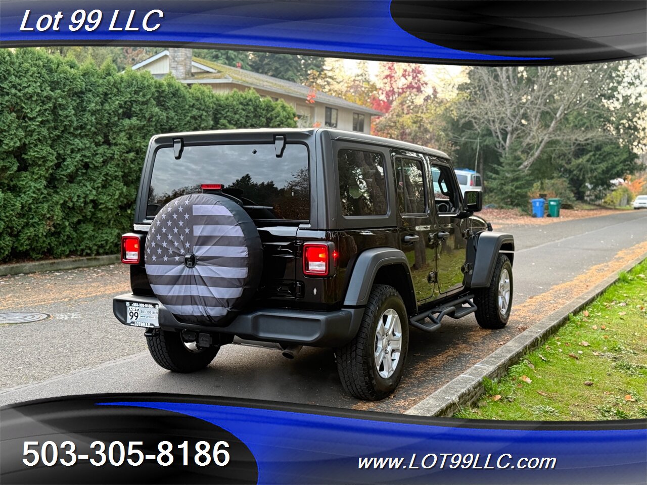2021 Jeep Wrangler Sport S Unlimited 4x4 75k Auto Hard Top 2.0L Turbo  Heated Steering Wheel Heated Seats Camera Tow Running Boards - Photo 26 - Milwaukie, OR 97267