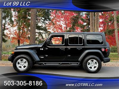 2021 Jeep Wrangler Sport S Unlimited 4x4 75k Auto Hard Top 2.0L Turbo  Heated Steering Wheel Heated Seats Camera Tow Running Boards SUV