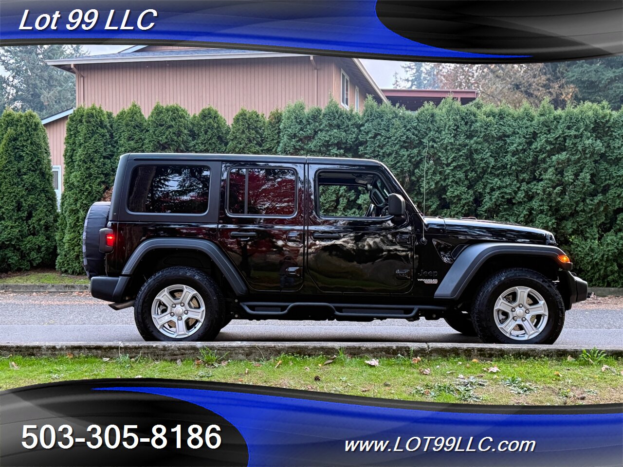 2021 Jeep Wrangler Sport S Unlimited 4x4 75k Auto Hard Top 2.0L Turbo  Heated Steering Wheel Heated Seats Camera Tow Running Boards - Photo 8 - Milwaukie, OR 97267