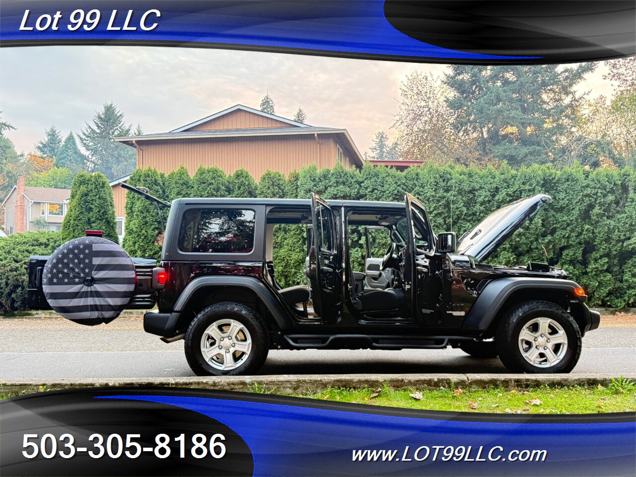 2021 Jeep Wrangler Sport S Unlimited 4x4 75k Auto Hard Top 2.0L Turbo  Heated Steering Wheel Heated Seats Camera Tow Running Boards - Photo 59 - Milwaukie, OR 97267