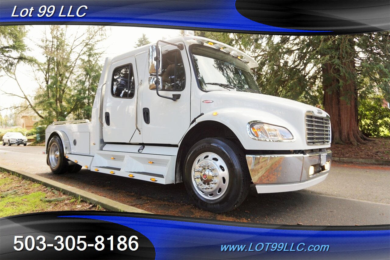 2006 Freightliner SPORT CHASSIS 106 Dually Crew Cab Leather DVD folding Rear Seat NO RUST   - Photo 7 - Milwaukie, OR 97267