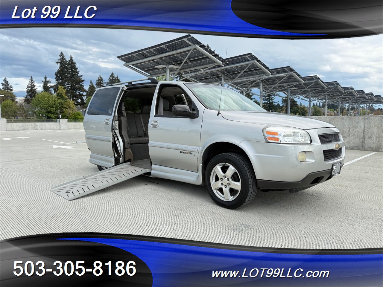 2007 Chevrolet Uplander WHEELCHAIR VAN  ** Only 85k Miles **  New Tires - Photo 2 - Milwaukie, OR 97267