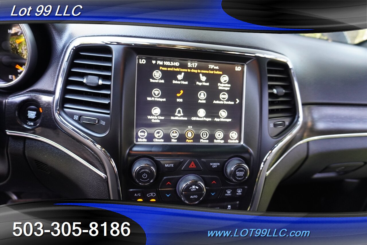 2018 Jeep Grand Cherokee Limited 4X4 V6 3.0L Ecodiesel Heated Leather Moon  Roof Premium Wheels Newer Tires - Photo 21 - Milwaukie, OR 97267