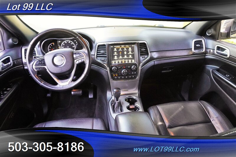 2018 Jeep Grand Cherokee Limited 4X4 V6 3.0L Ecodiesel Heated Leather Moon  Roof Premium Wheels Newer Tires