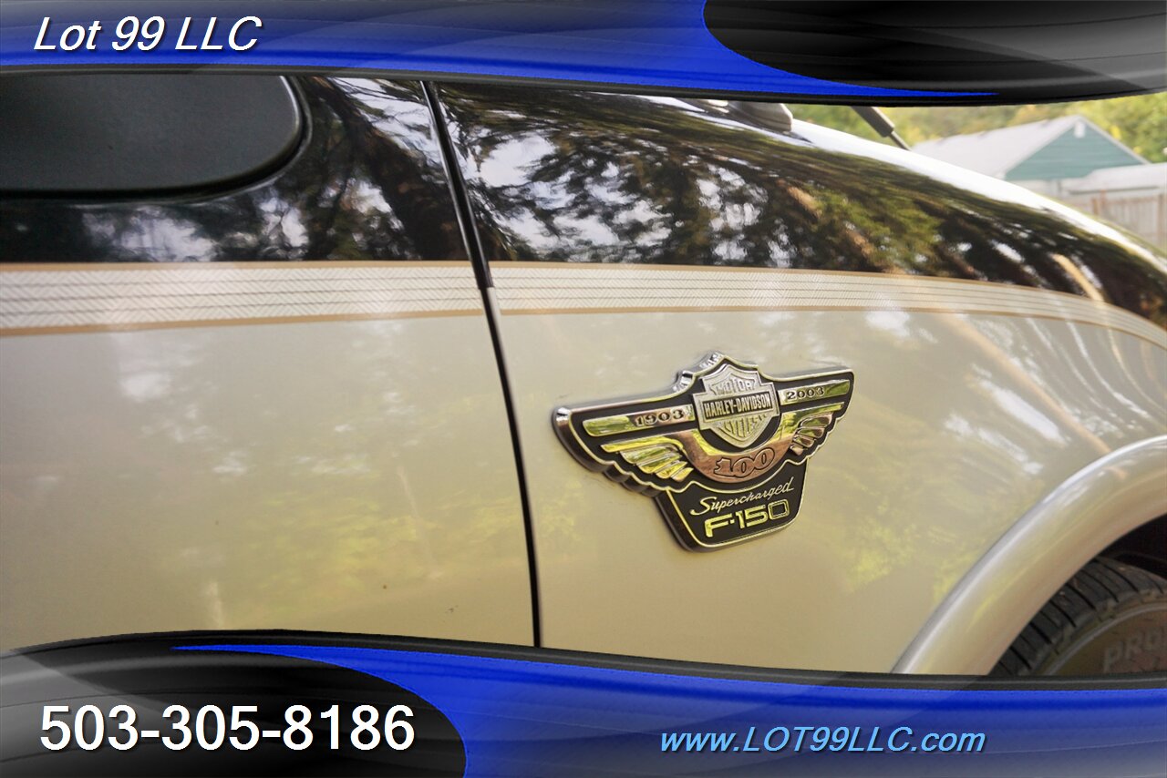 2003 Ford F-150 Harley-Davidson V8 5.4L SUPERCHARGED Leather   - Photo 41 - Milwaukie, OR 97267
