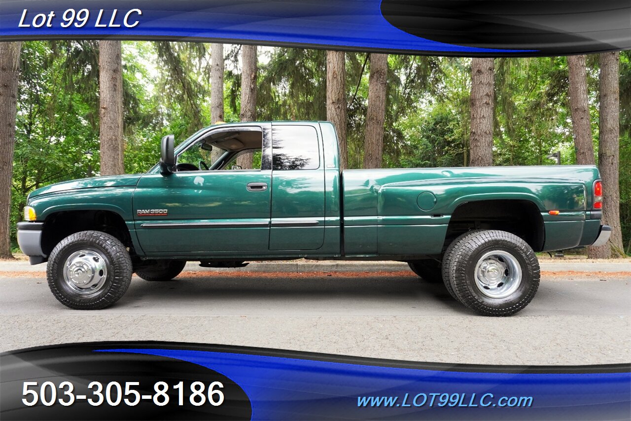 2001 Dodge Ram 3500 SLT Plus 4dr Quad Cab 4X4 5.9L Cummins Diesel Auto LONG BED Two pkg Chrome Wheels LIKE NEW TIRES - Photo 1 - Milwaukie, OR 97267