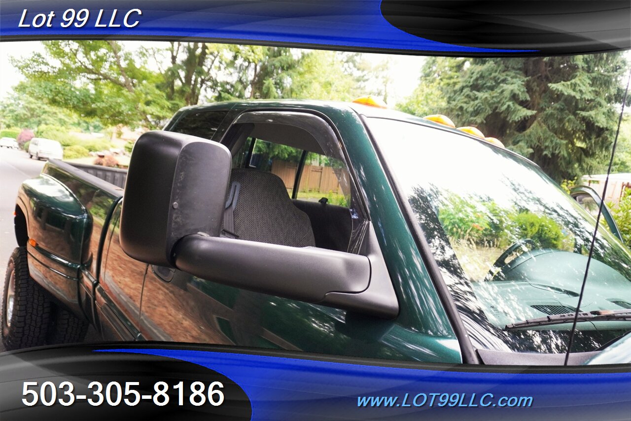 2001 Dodge Ram 3500 SLT Plus 4dr Quad Cab 4X4 5.9L Cummins Diesel Auto LONG BED Two pkg Chrome Wheels LIKE NEW TIRES - Photo 33 - Milwaukie, OR 97267