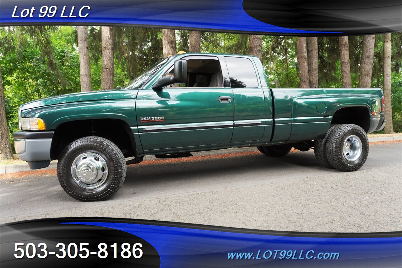 2001 Dodge Ram 3500 SLT Plus 4dr Quad Cab 4X4 5.9L Cummins Diesel Auto LONG BED Two pkg Chrome Wheels LIKE NEW TIRES - Photo 5 - Milwaukie, OR 97267