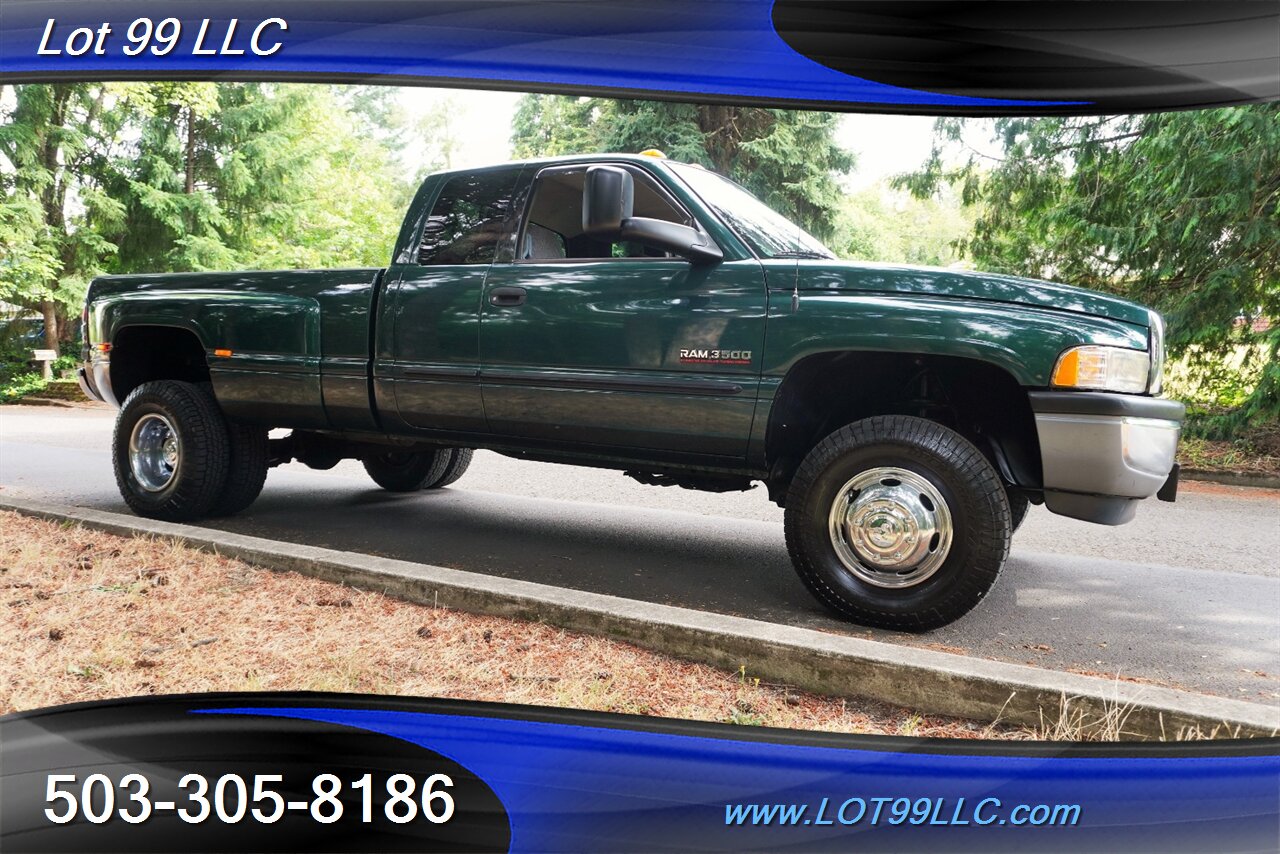 2001 Dodge Ram 3500 SLT Plus 4dr Quad Cab 4X4 5.9L Cummins Diesel Auto LONG BED Two pkg Chrome Wheels LIKE NEW TIRES - Photo 7 - Milwaukie, OR 97267