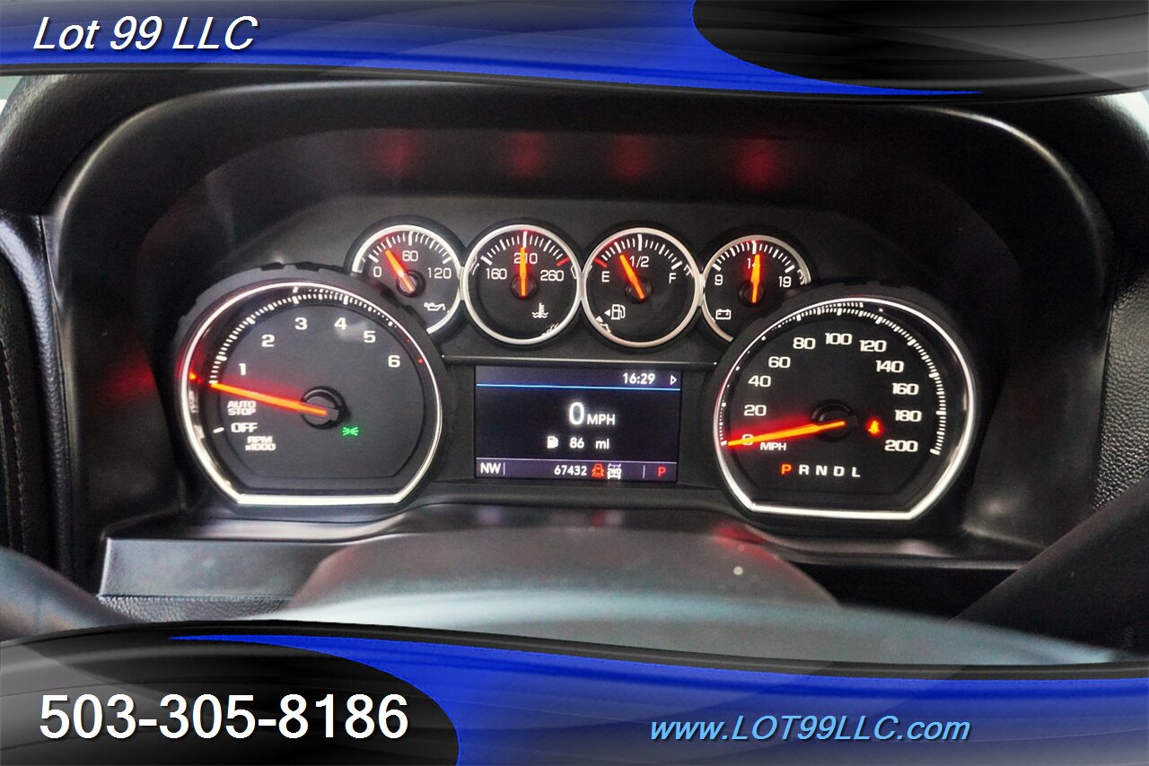 2019 Chevrolet Silverado 1500 LT 4X4 V8 5.3L 8 Speed Auto Heated Seats Black 20S   - Photo 20 - Milwaukie, OR 97267