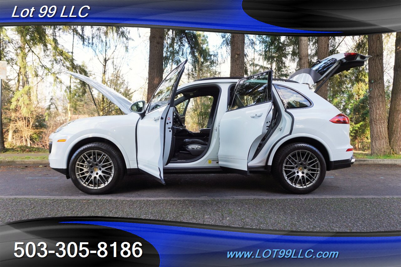 2017 Porsche Cayenne Platinum AWD Only 71k 3.6L Heated Leather Pano GPS 2 OWNERS Premium Wheels Newer Tires - Photo 28 - Milwaukie, OR 97267