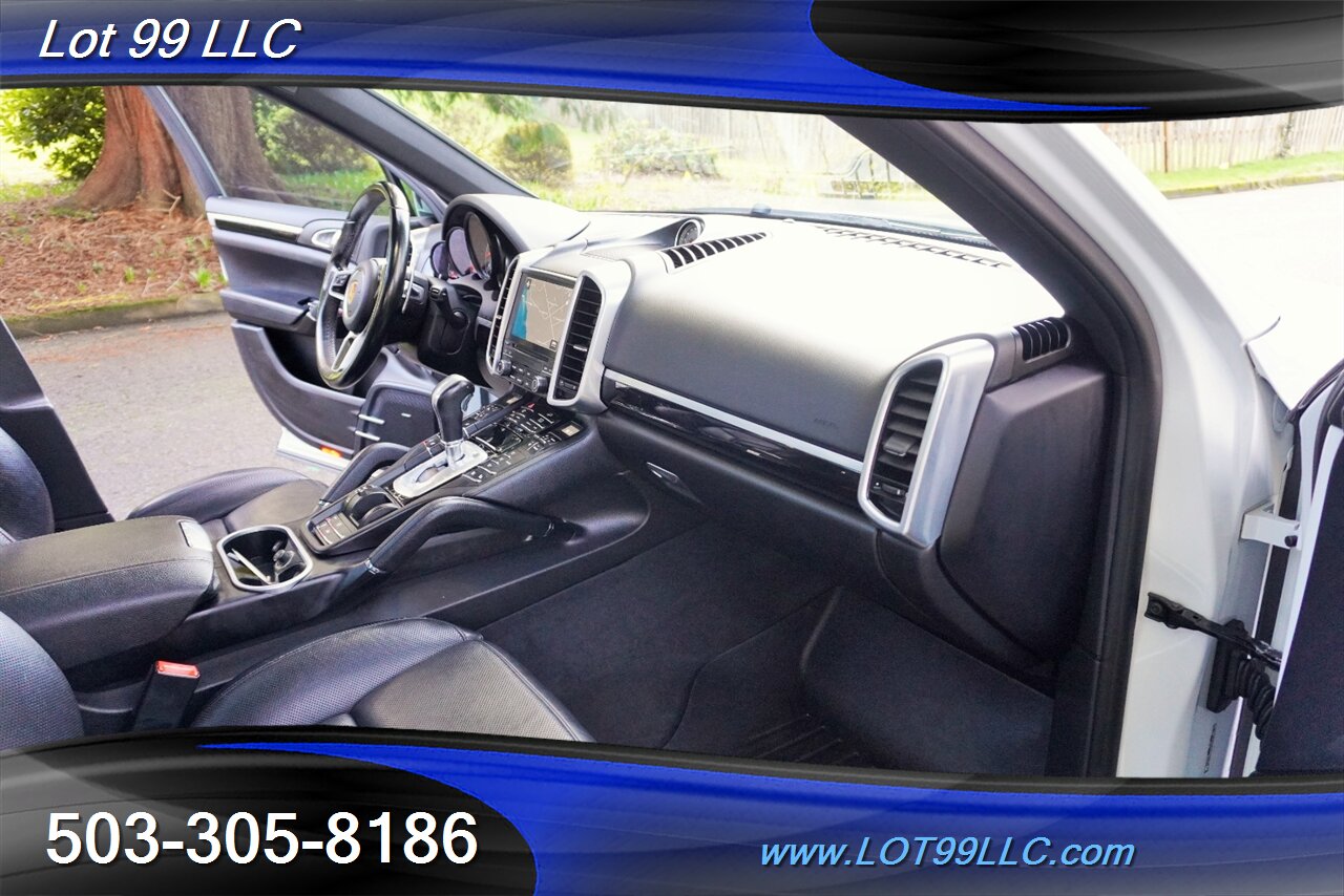 2017 Porsche Cayenne Platinum AWD Only 71k 3.6L Heated Leather Pano GPS 2 OWNERS Premium Wheels Newer Tires - Photo 17 - Milwaukie, OR 97267