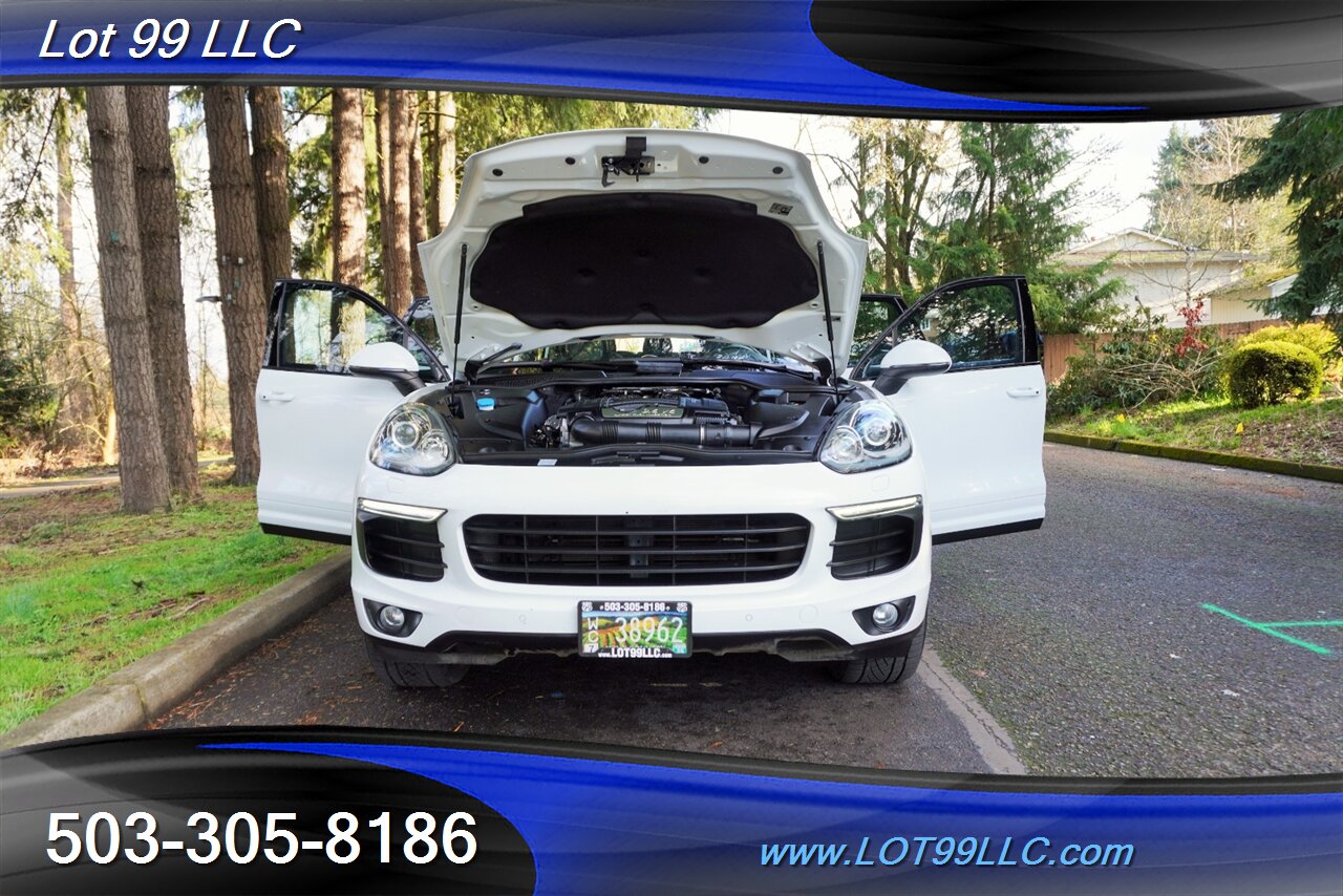 2017 Porsche Cayenne Platinum AWD Only 71k 3.6L Heated Leather Pano GPS 2 OWNERS Premium Wheels Newer Tires - Photo 29 - Milwaukie, OR 97267