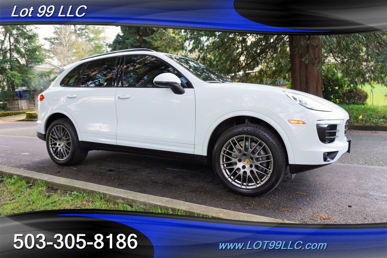 2017 Porsche Cayenne Platinum AWD Only 71k 3.6L Heated Leather Pano GPS 2 OWNERS Premium Wheels Newer Tires - Photo 7 - Milwaukie, OR 97267