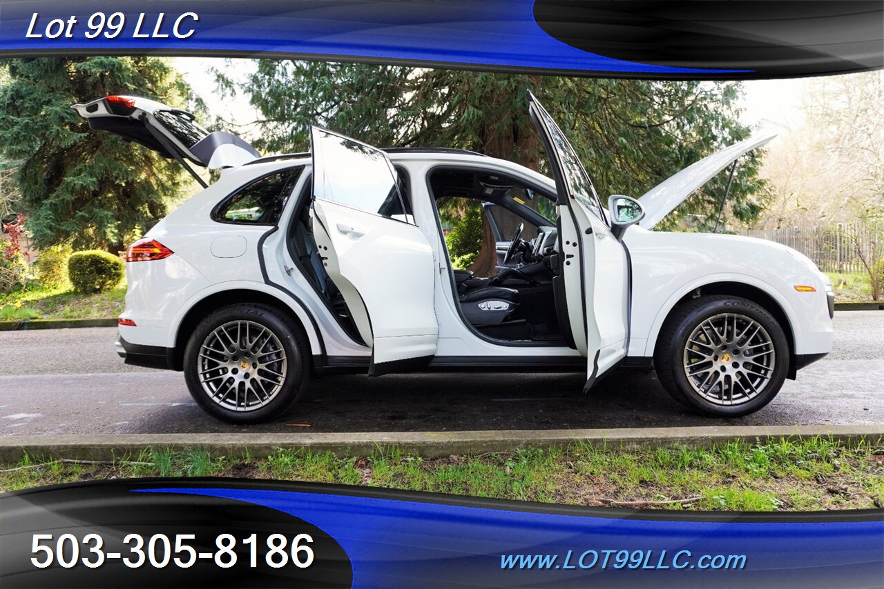 2017 Porsche Cayenne Platinum AWD Only 71k 3.6L Heated Leather Pano GPS 2 OWNERS Premium Wheels Newer Tires - Photo 30 - Milwaukie, OR 97267