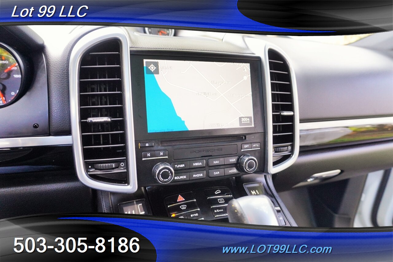 2017 Porsche Cayenne Platinum AWD Only 71k 3.6L Heated Leather Pano GPS 2 OWNERS Premium Wheels Newer Tires - Photo 21 - Milwaukie, OR 97267