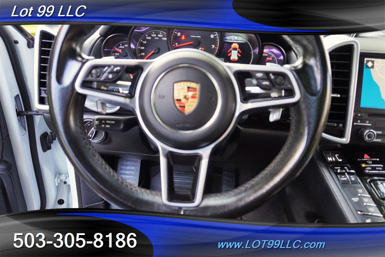 2017 Porsche Cayenne Platinum AWD Only 71k 3.6L Heated Leather Pano GPS 2 OWNERS Premium Wheels Newer Tires - Photo 26 - Milwaukie, OR 97267