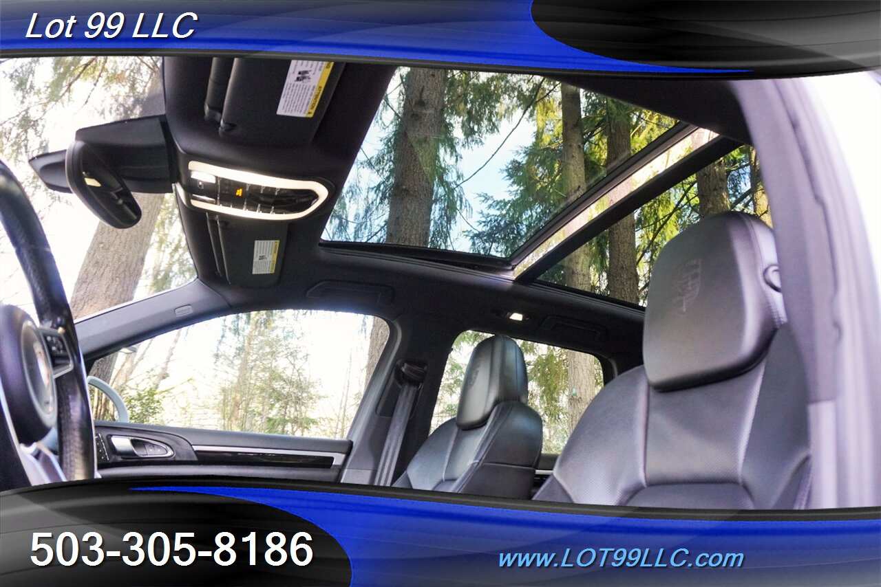 2017 Porsche Cayenne Platinum AWD Only 71k 3.6L Heated Leather Pano GPS 2 OWNERS Premium Wheels Newer Tires - Photo 3 - Milwaukie, OR 97267
