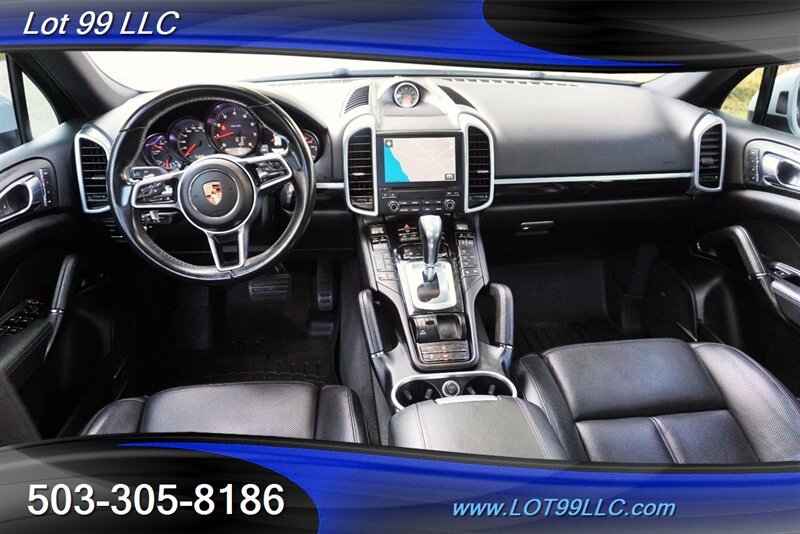 2017 Porsche Cayenne Platinum AWD Only 71k 3.6L Heated Leather Pano GPS  2 OWNERS Premium Wheels Newer Tires
