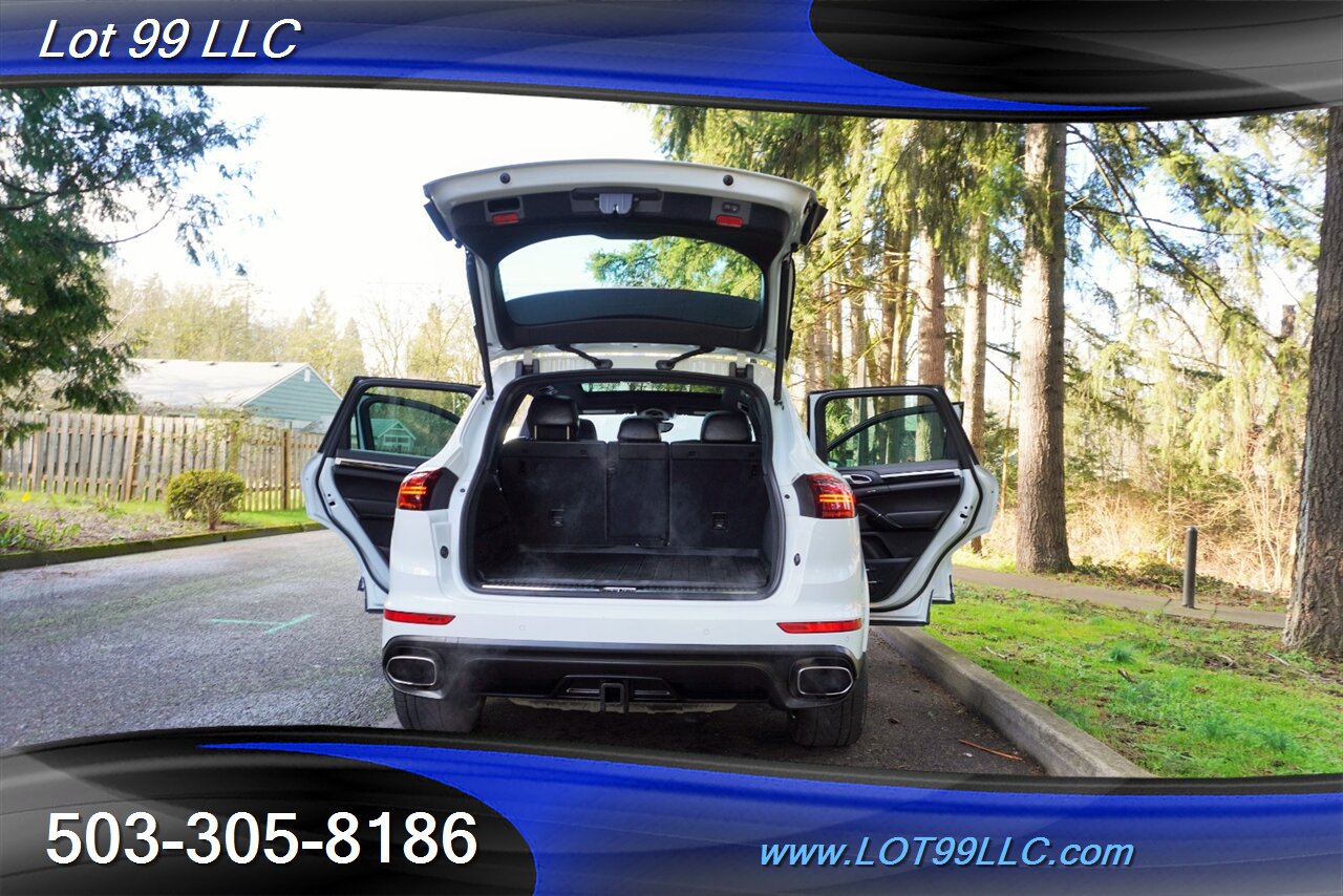 2017 Porsche Cayenne Platinum AWD Only 71k 3.6L Heated Leather Pano GPS 2 OWNERS Premium Wheels Newer Tires - Photo 31 - Milwaukie, OR 97267