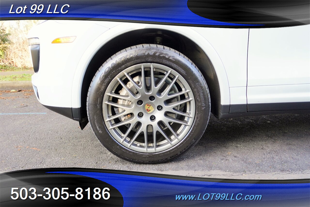 2017 Porsche Cayenne Platinum AWD Only 71k 3.6L Heated Leather Pano GPS 2 OWNERS Premium Wheels Newer Tires - Photo 24 - Milwaukie, OR 97267