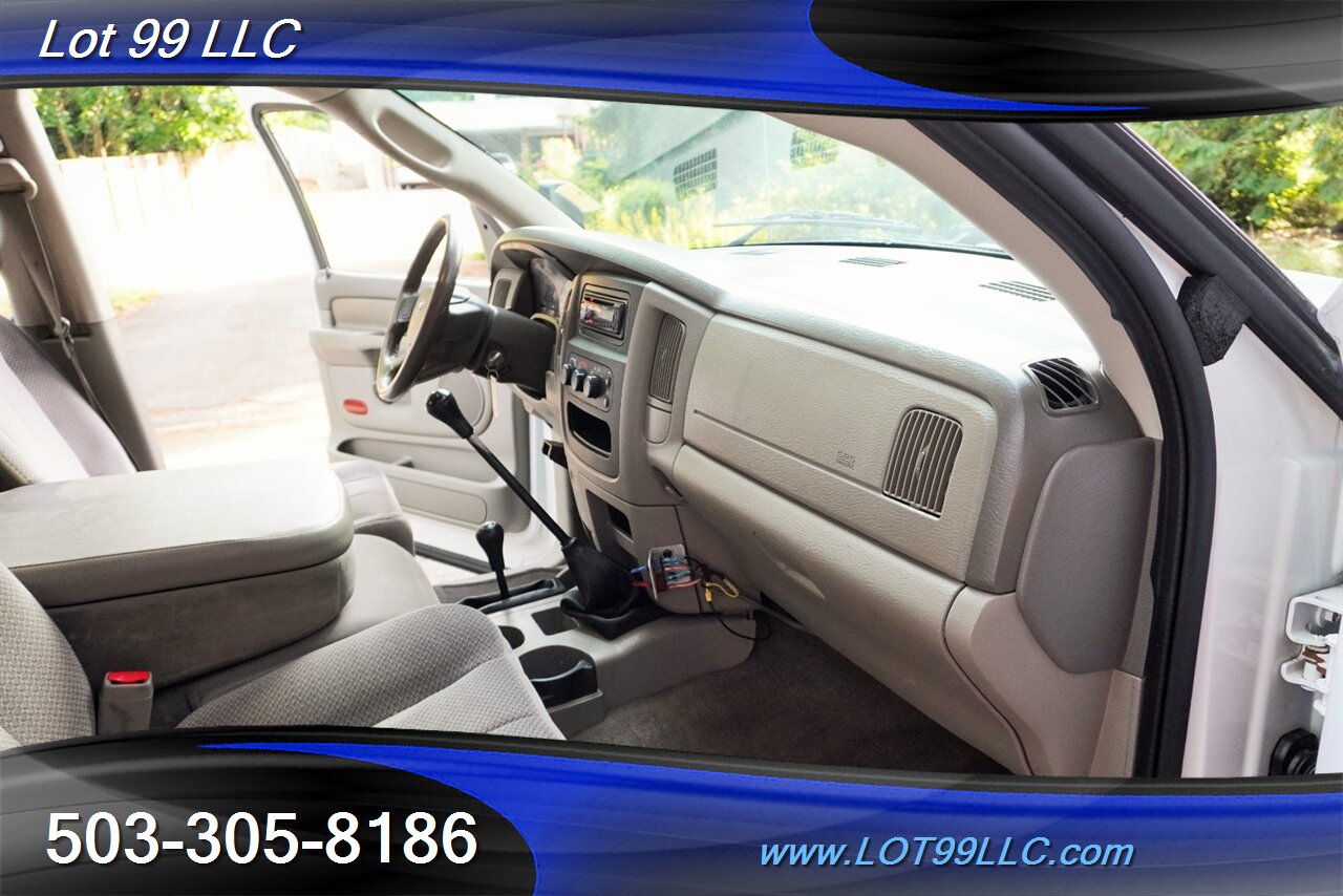 2005 Dodge Ram 2500 SLT 4x4 5.9L Cummins Diesel 6 Speed Manual long  Bed Premium Wheels NEW TIRES - Photo 19 - Milwaukie, OR 97267