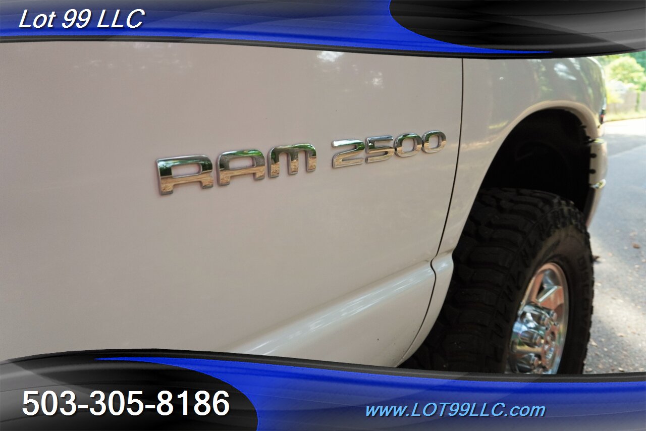 2005 Dodge Ram 2500 SLT 4x4 5.9L Cummins Diesel 6 Speed Manual long  Bed Premium Wheels NEW TIRES - Photo 35 - Milwaukie, OR 97267