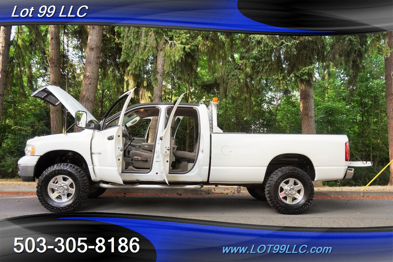 2005 Dodge Ram 2500 SLT 4x4 5.9L Cummins Diesel 6 Speed Manual long  Bed Premium Wheels NEW TIRES - Photo 27 - Milwaukie, OR 97267