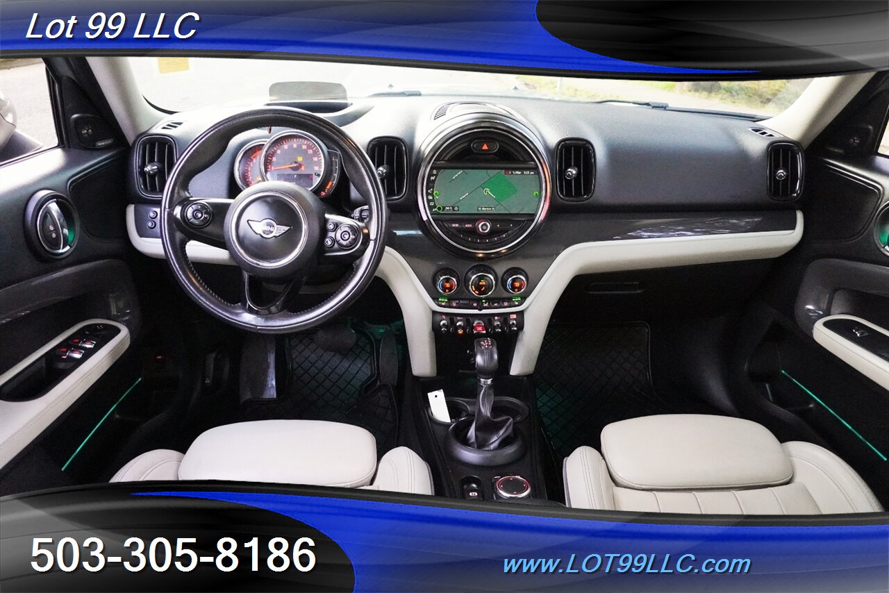 2018 MINI Countryman Cooper S ALL4 AWD Heated Leather Pano Roof Black  Wheels Newer Tires GPS 2 OWNERS - Photo 2 - Milwaukie, OR 97267